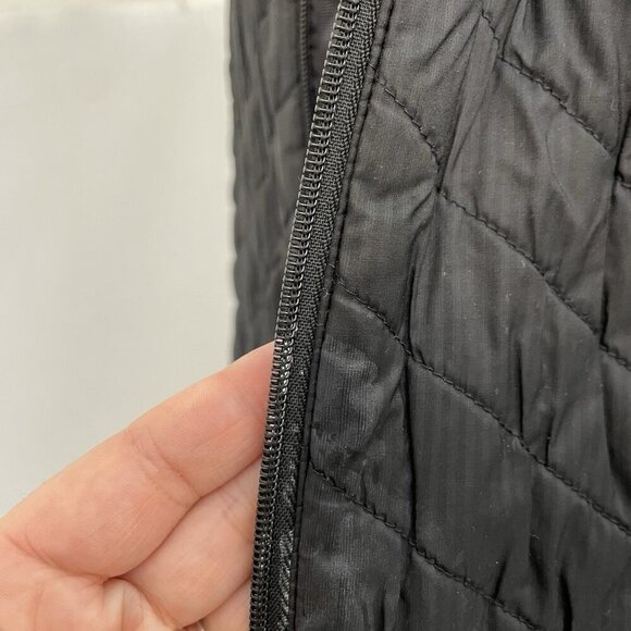 Icebreaker MerinoLoft Wool Quilted Full Zip Jacket Hooded Black Women's size XL - Picture 7 of 16